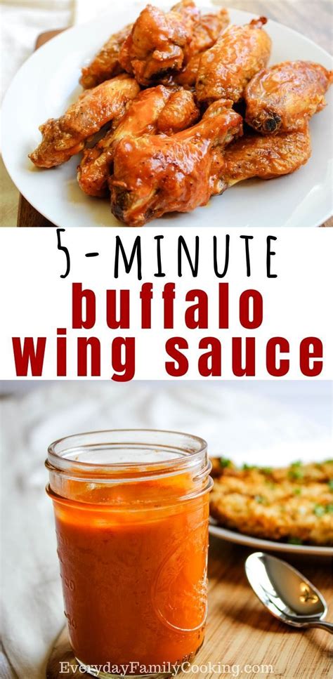 Easy Homemade Buffalo Sauce Homemade Wings Homemade Sauce Recipes