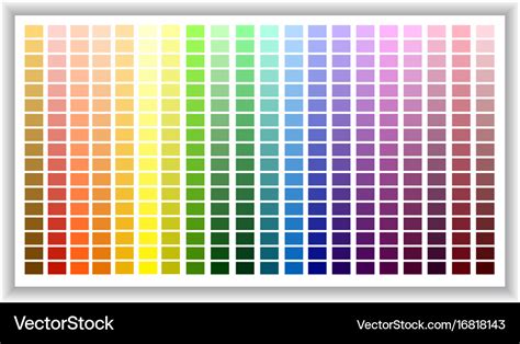 Color Chart Palette A Visual Reference Of Charts Chart Master