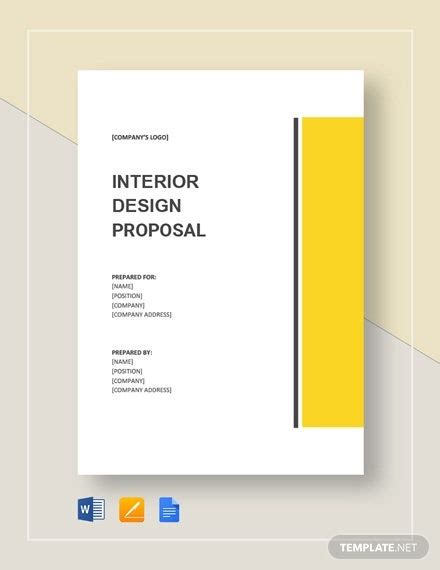 7 Sample Interior Design Proposal Templates Pdf Word