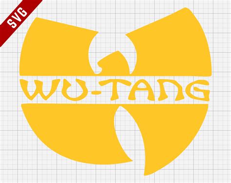 Wu Tang Clan SVG Cutting File 1 Wu Tang Digital Clip Art - Etsy UK