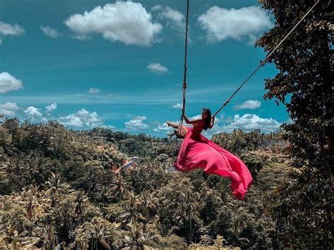 Bali Swing Ubud A Rope Swing With Jungle View
