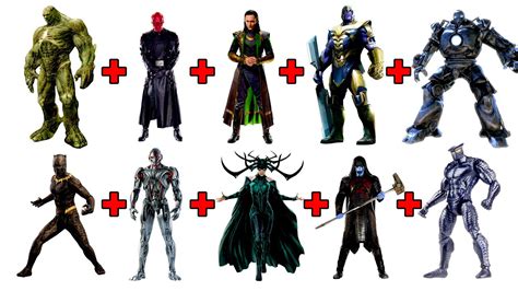 Marvel Villains Character Fusion 10 Villains Combined Into One