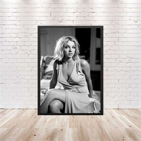 Britney Spears Poster Canvas Poster And Prints Living Room Wall Art