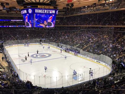 Madison square garden (7th ave between 32nd and 34th sts) is right in penn station, accessible by almost any subway and just two blocks from the empire state building. hockey photos at Madison Square Garden