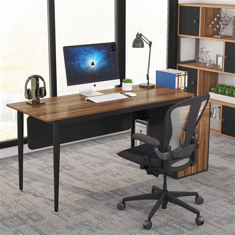 Tribesigns Computer Desk With Storage Drawers Inch Writing Desk My