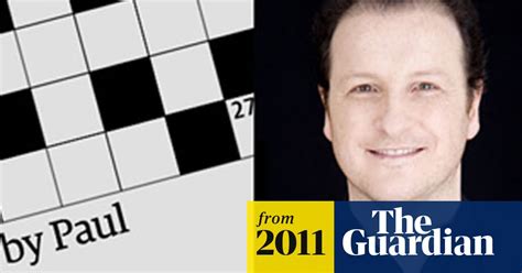 Crossword Blog Meet The Setter Paul Crosswords The Guardian