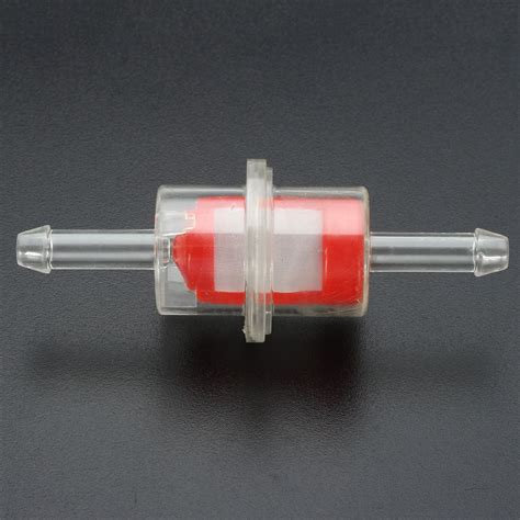 Obviously, you should own a motorcycle. Plastic White+Red Universal Motorcycle Inline Petrol Fuel ...