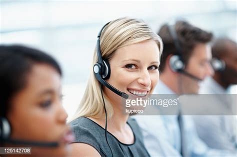 Friendly Customer Service Operators High Res Stock Photo Getty Images