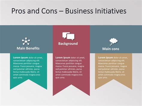 Pros And Cons Powerpoint Template