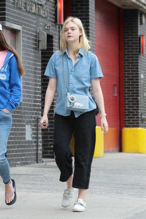 Elle Fanning Was Seen With Her Mother Heather Joy Arrington Out In Nyc