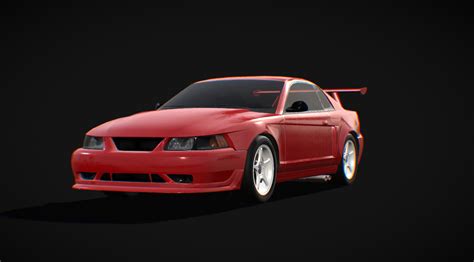 Though there were few comfort features offered, the cobra r came equipped with the best performance equipment available. Ford Mustang SVT Cobra R '00 | DownloadFree3D.com