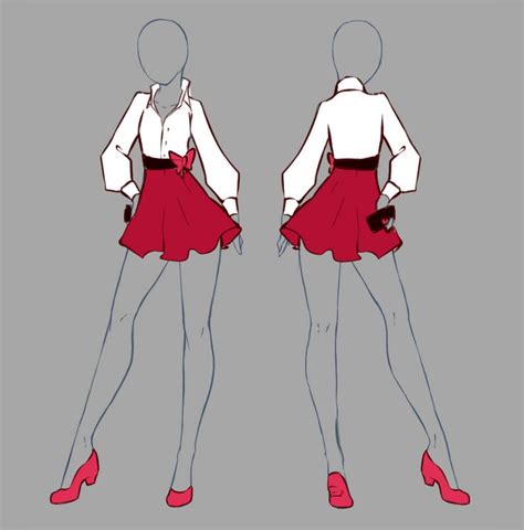 How to draw anime clothes step by step #animeclothes #animegirl. January Commissions 2-2 by rika-dono on DeviantArt ...