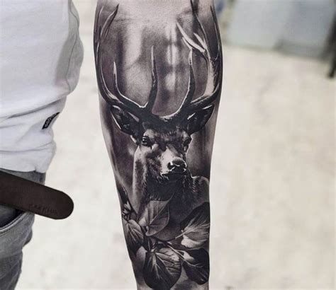 15 Realistic Deer Tattoo Ideas Petpress