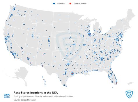 List of all Ross Stores store locations in the USA - ScrapeHero Data Store