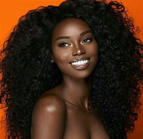 Pretty Dark Chocolate Black Woman Beautiful Black Woman Dark Skin
