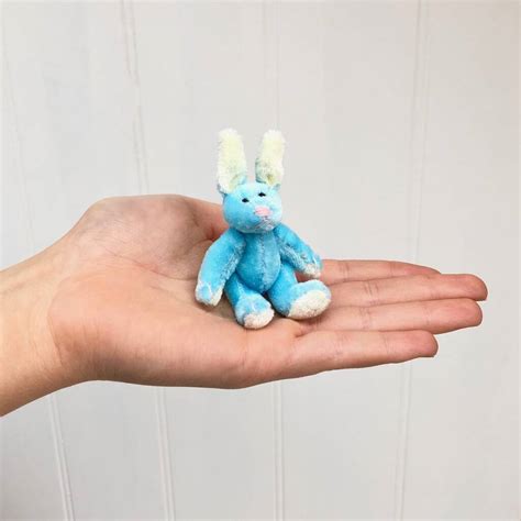 Tiny Soft Toy Rabbit By Pink Pineapple Home And Ts
