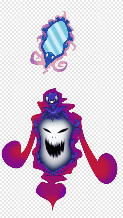 Pokémon Illustration Haunted House Scared Looking In Mirror Png Pngegg