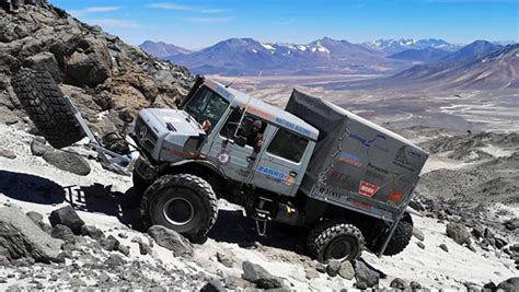 Mercedes Unimog Made World Record By Driving To The Height Of Ft
