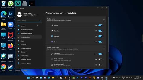 How To Move The Taskbar To The Left In Windows 11 Youtube