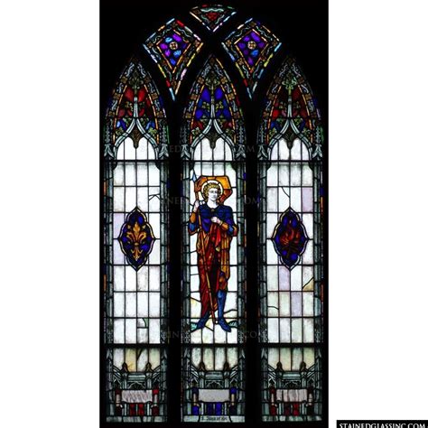 Joan Of Arc Religious Stained Glass Window