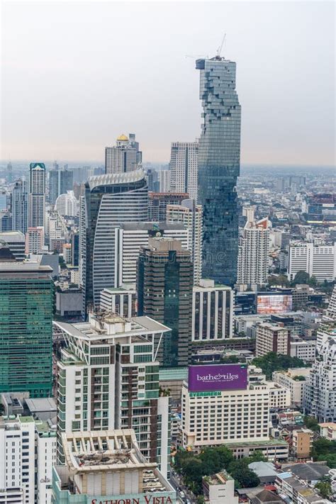 Mahanakhon Bangkok`s Highest Building Editorial Photo Image Of