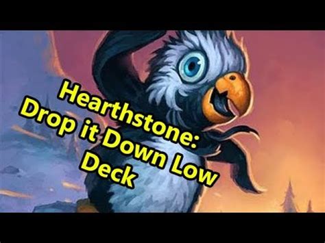 Deck types are ways in which decks are classified based on the deck's overall strategy or based on the cards contained within the deck. Hearthstone Fun Decks: Drop it Down Low (Low Cost Minion ...