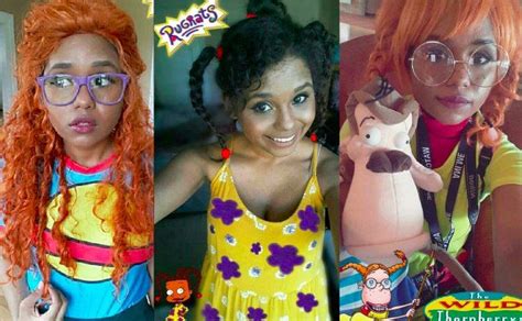 Chuckie Finster And Susie Carmichael Cosplay From The Rugrats