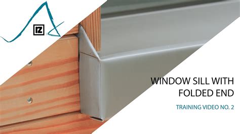 Tutorial Window Sill With Folded End 💪💪 Youtube