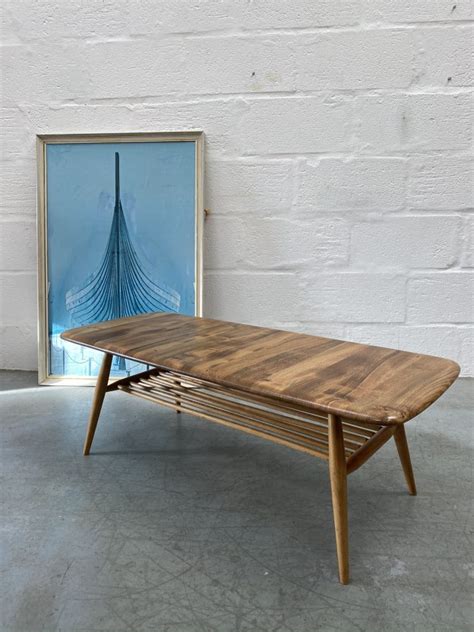 The rocket coffee table is a modern take mid century styling, inspired by iconic 1960's silhouettes. Vintage Mid Century ERCOL Occasional Coffee Table with ...