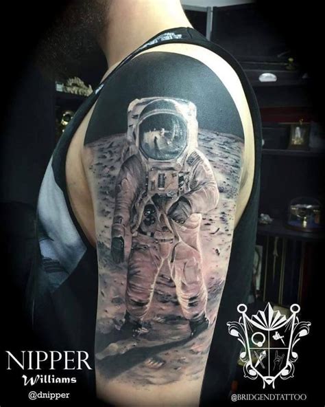 Love Astronauts And Realism Astronaut Tattoo Space Tattoo Sleeve Space Tattoo