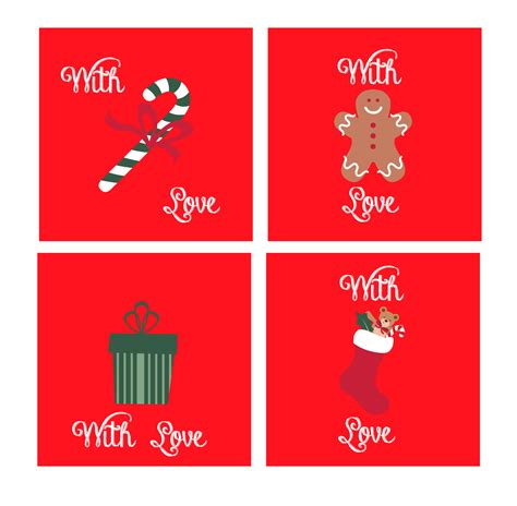 Tarjetas Para Regalos De Navidad Christmas Cards La
