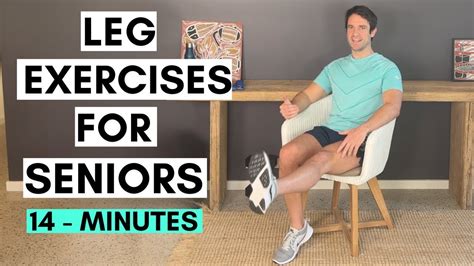 Effective Seated And Standing Leg Exercises For Seniors Keep Your