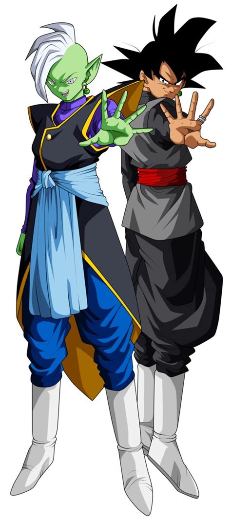 Maybe you would like to learn more about one of these? Black Goku and Zamasu | Dragon ball, Dragon ball art