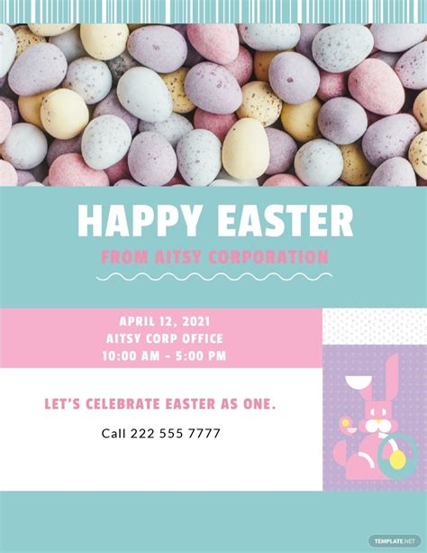 Free Easter Flyer Templates 20 Download In Word Pages Publisher