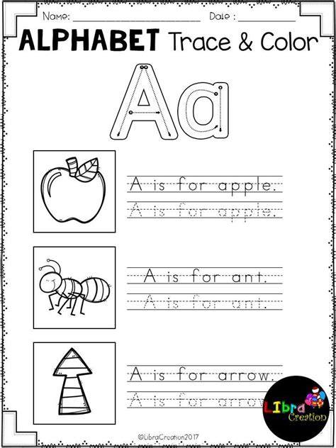 1st Grade Letter Worksheets