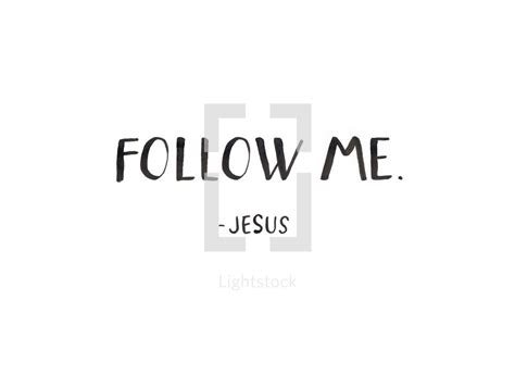Follow Me Jesus — Photo — Lightstock