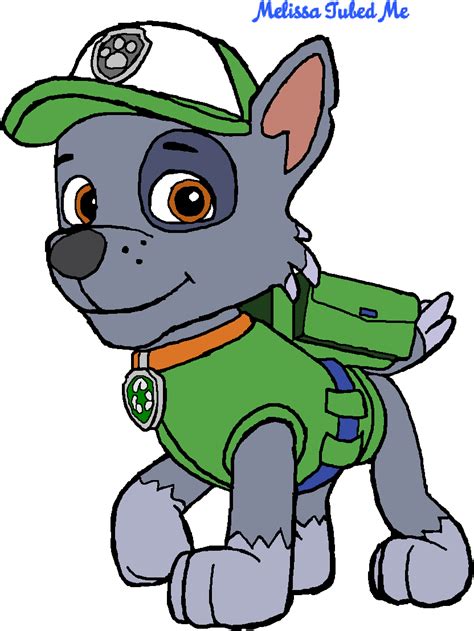 Rocky Paw Patrol Drawing Clipart Full Size Clipart 345684 Pinclipart