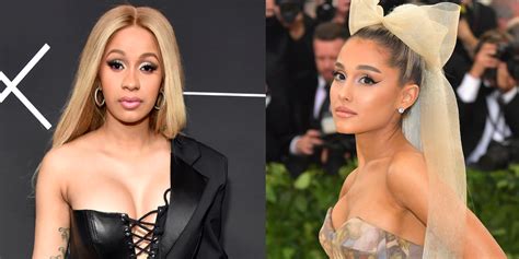 Cardi B Slams Fans Who Think She Dissed Ariana Grande Find A Hobby