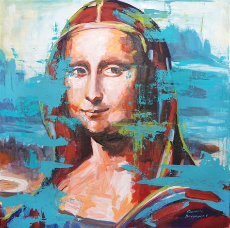 Mona Lisa Painting By Carmelo Margarone Saatchi Art