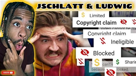 Jschlatt And Ludwig Solved Youtubes Biggest Problem Surprised Reaction