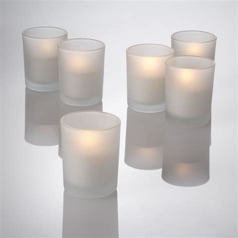 Frosted Candle Holders Frosted Candles Glass Votive Holders Candle