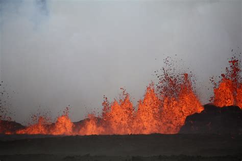 Icelands Bardarbunga Volcano Effusive Eruption Continues With