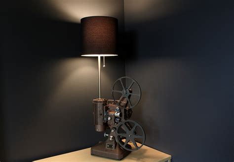 Home Theater Decor Early Brown K108 Movie Projector Table Etsy