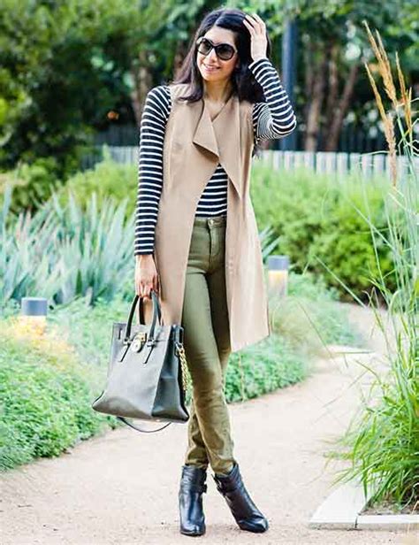Camel color has been popping up everywhere in fashion and the media. What To Wear With Olive Green Pants