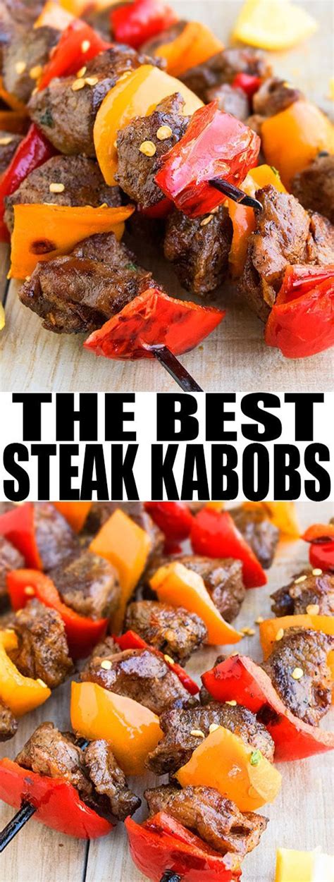Beef top sirloin steak recipes are a great way to incorporate a reasonable cut of steak, without sacrificing any flavor. Quick and easy STEAK KABOBS recipe, made by marinating ...