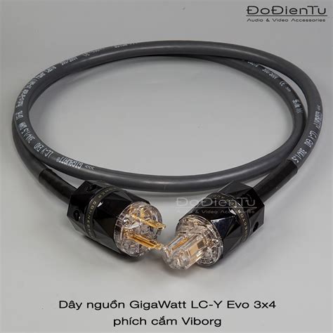 dây nguồn gigawatt lc y evo 3x4 in wall power cable Đồ Điện tử