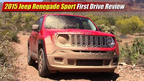 Jeep may have invented the suv, but the renegade is the american brand's first foray into the small suv market. 2015 Jeep Renegade Sport First Drive Review - YouTube