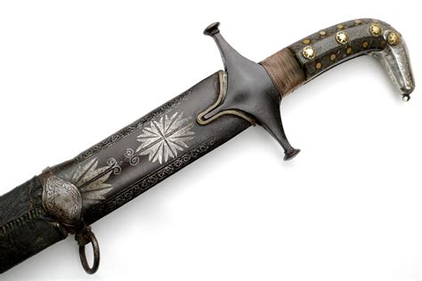 Large 18th 19th C Islamic Persian Shamshir Sword With Very