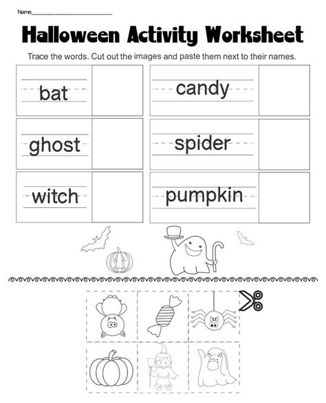 15 Best Halloween Worksheets Printables