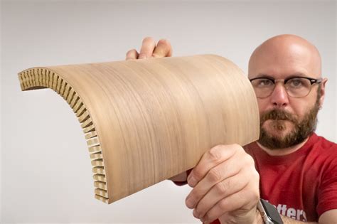 How To Quickly Kerf Bend Plywood And Solid Wood